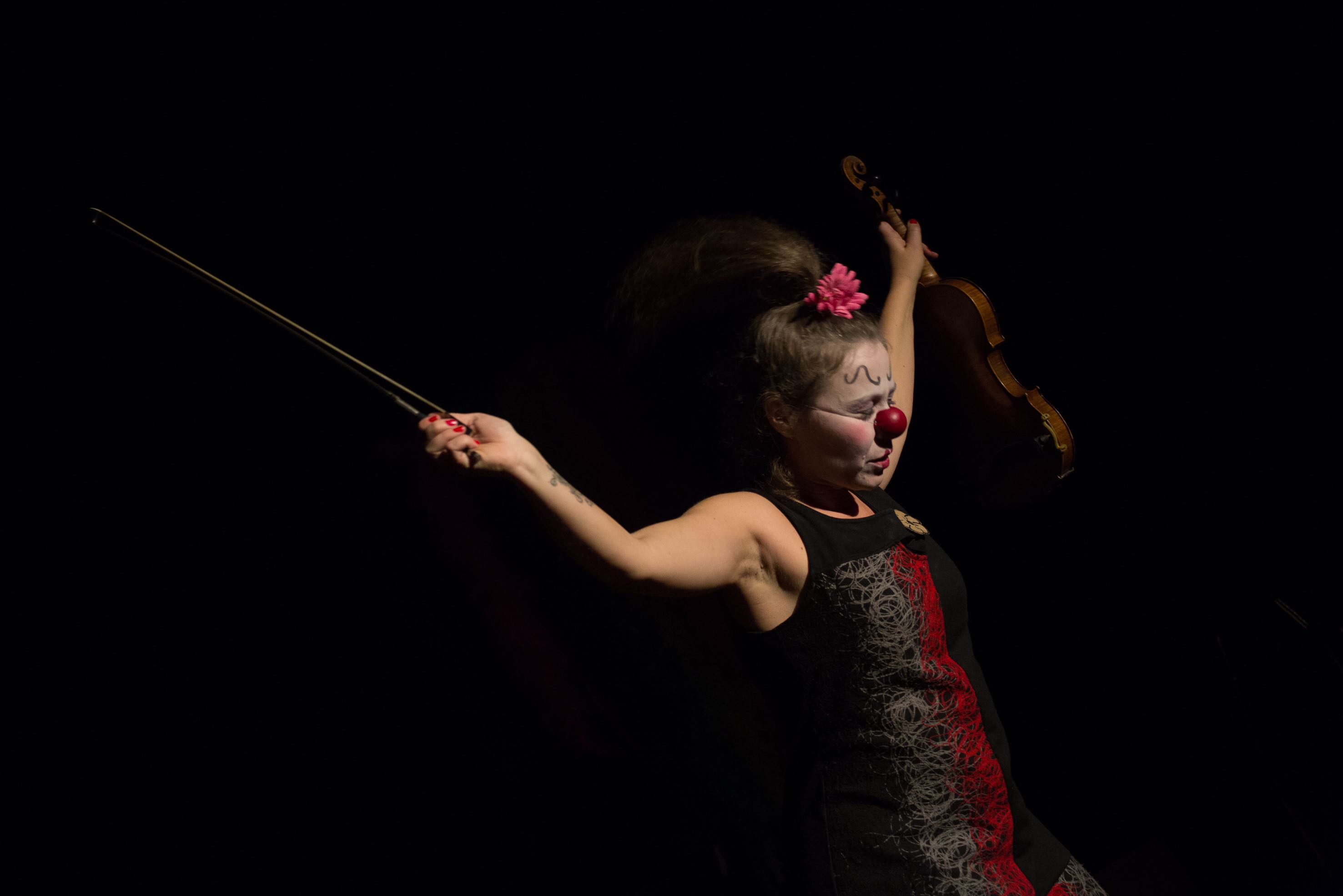 Un stage clown et musique avec Marlène Raynaud