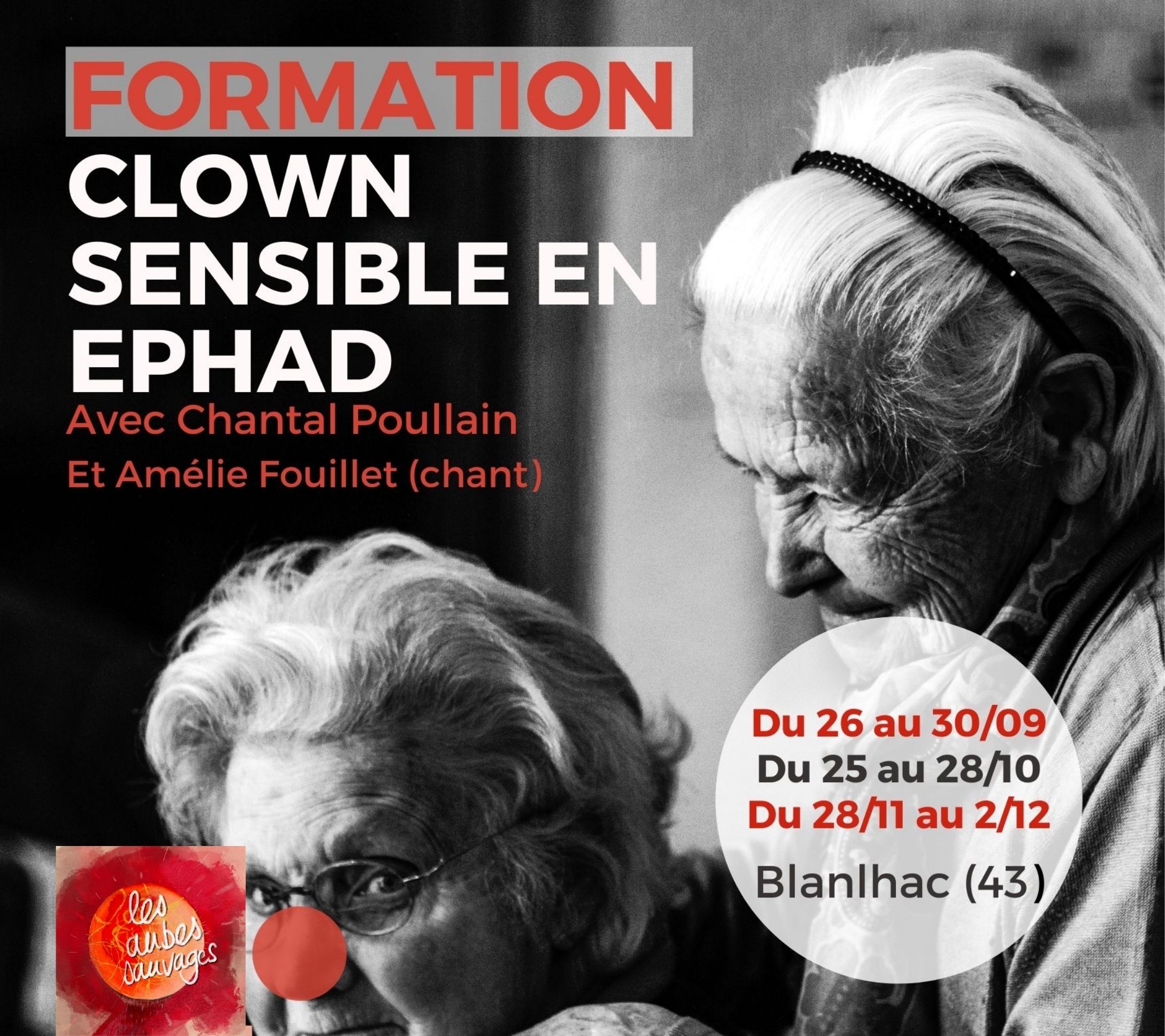 2 vieilles dames clown