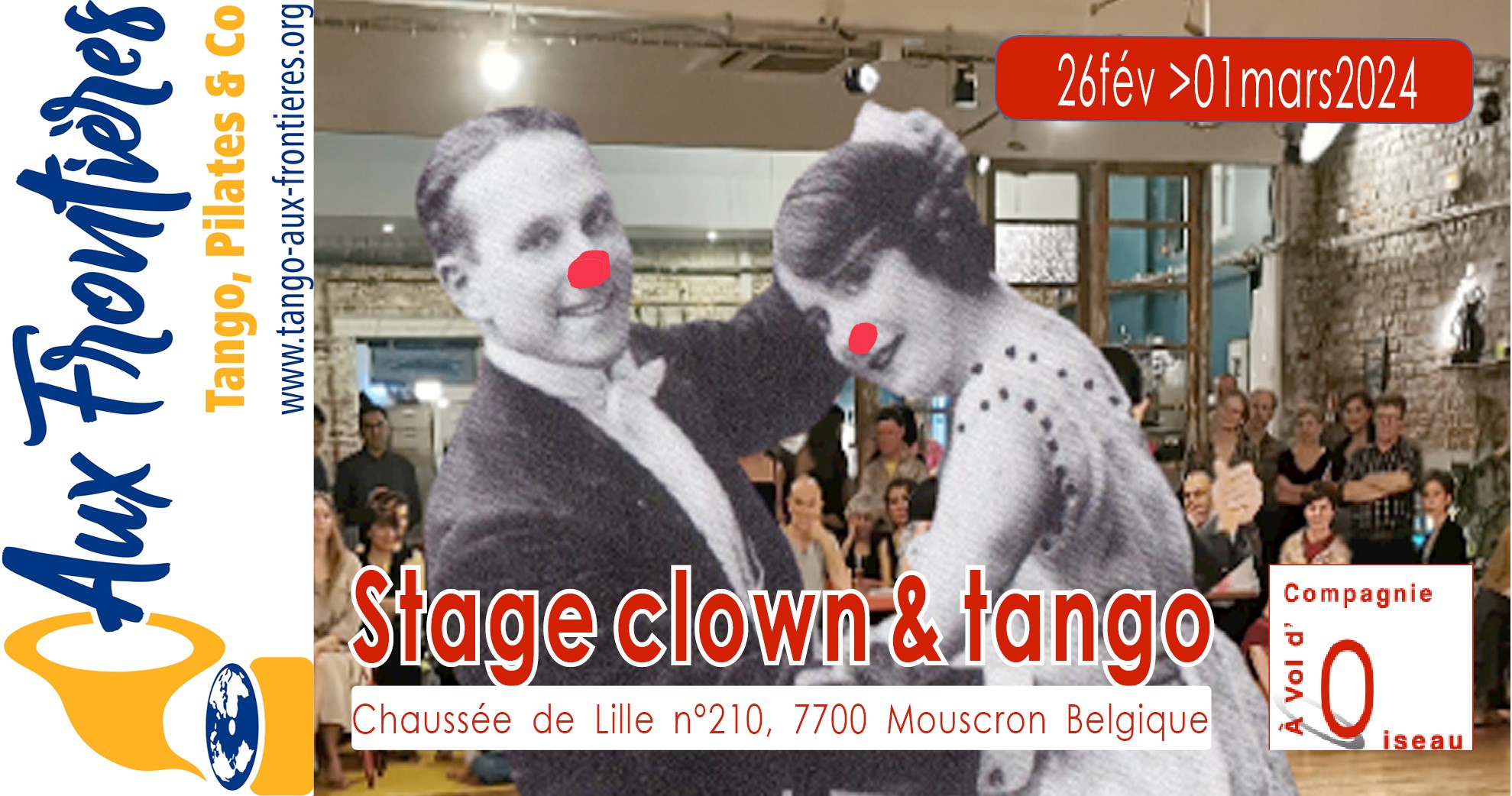 Clown et Tango (du 26fév au 1mars 2024)