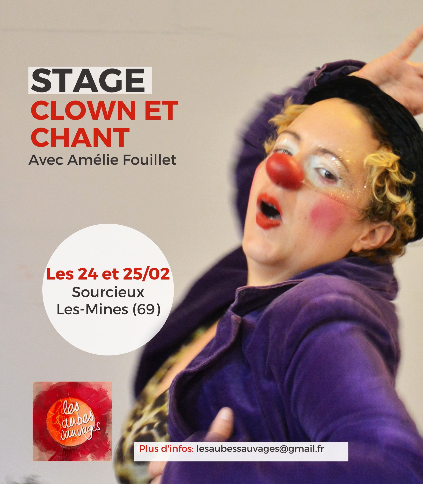 Stage Clown et chant