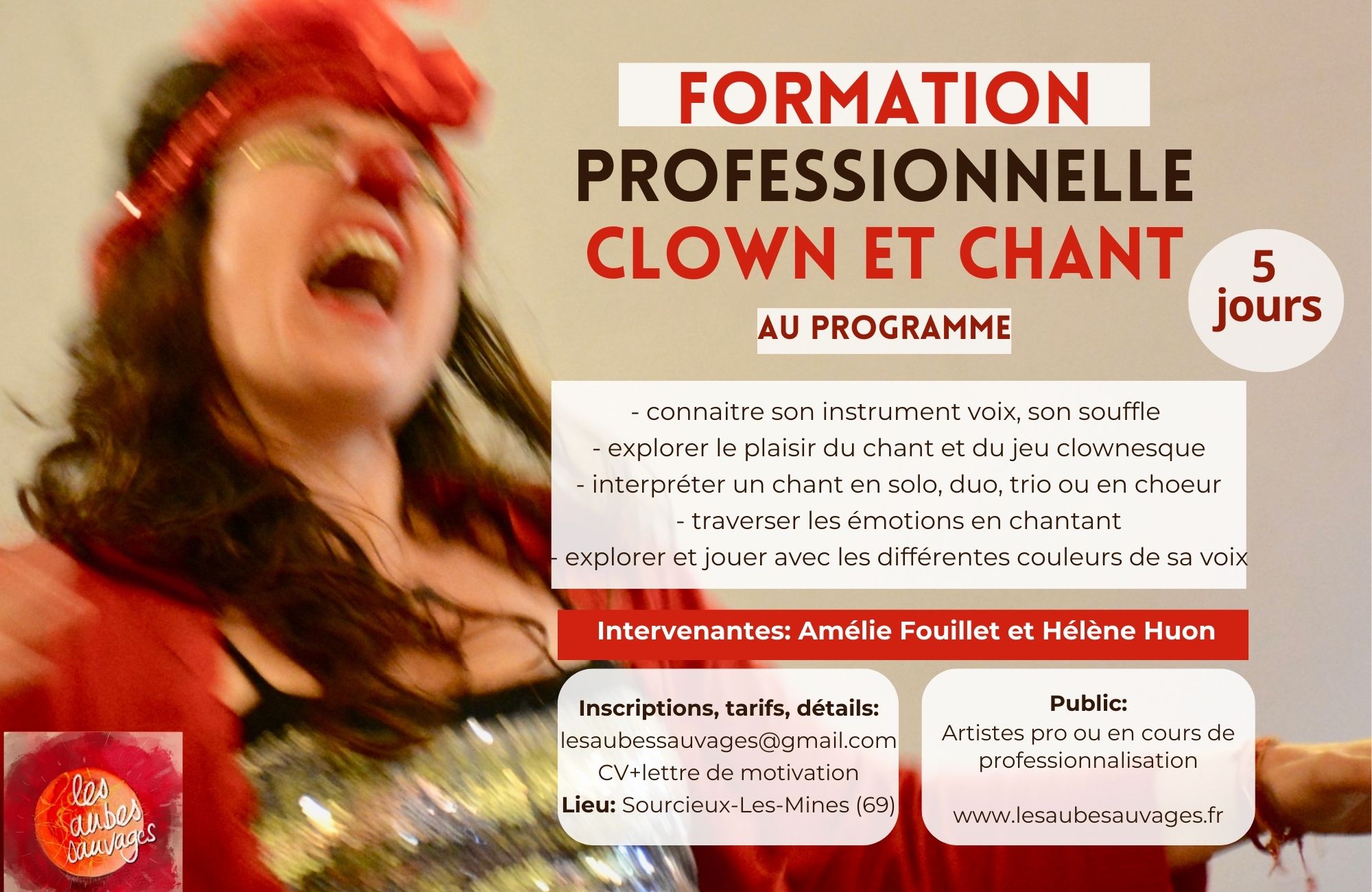 formation clown et chant