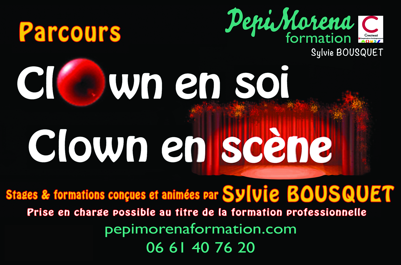 Parcours "Clown en soi, clown en scène" | Sylvie BOUSQUET