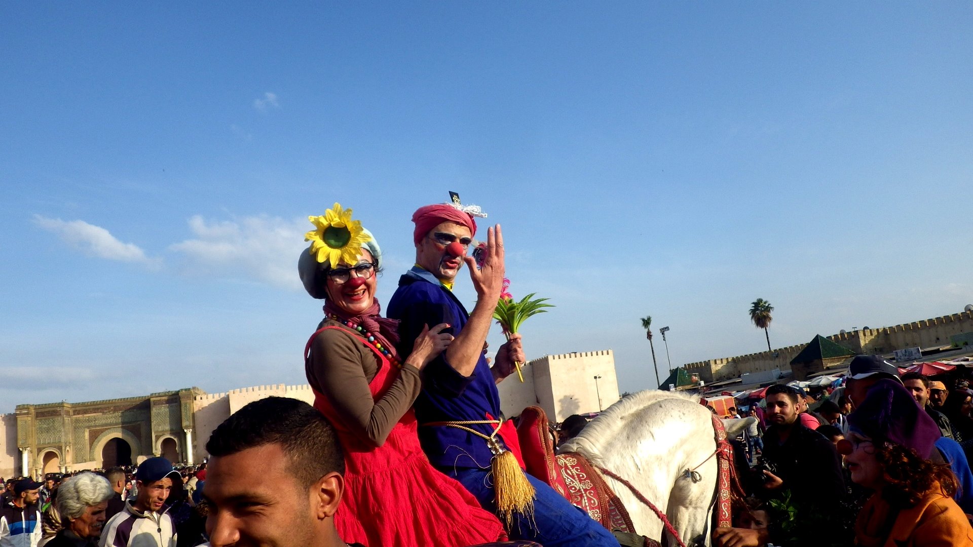 Nouvel An des Clowns au Maroc