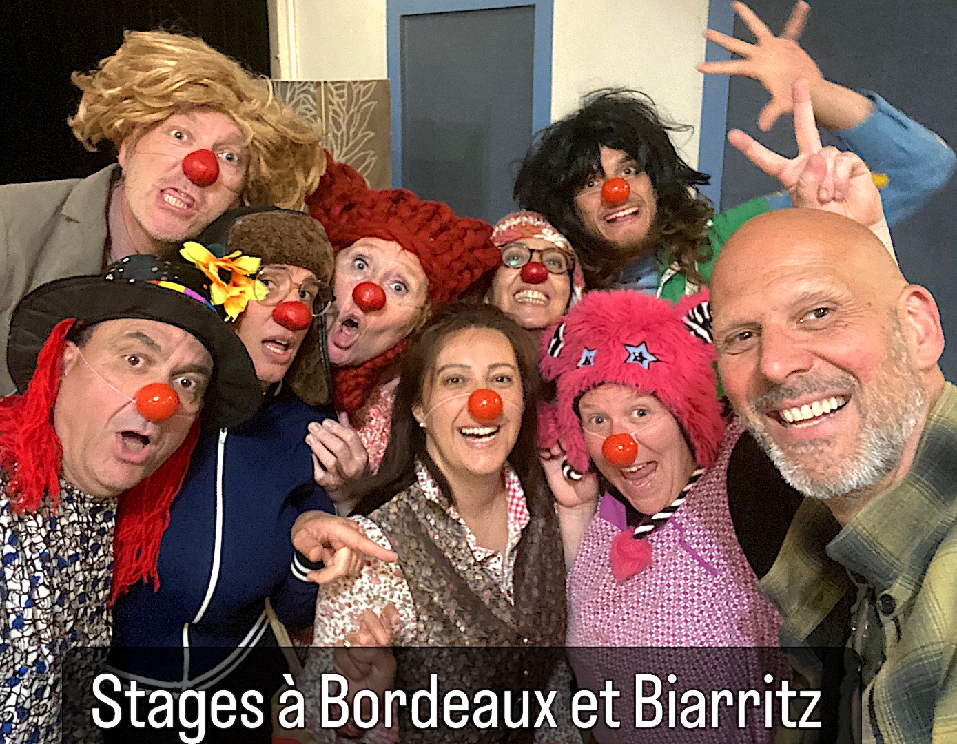 5 jours de clown au bord de l'océan avec Ezec Le Floc'h