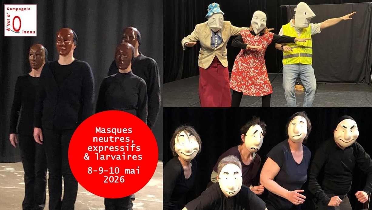Vignette Stage Masques Neutres, Expressifs Et Larvaires