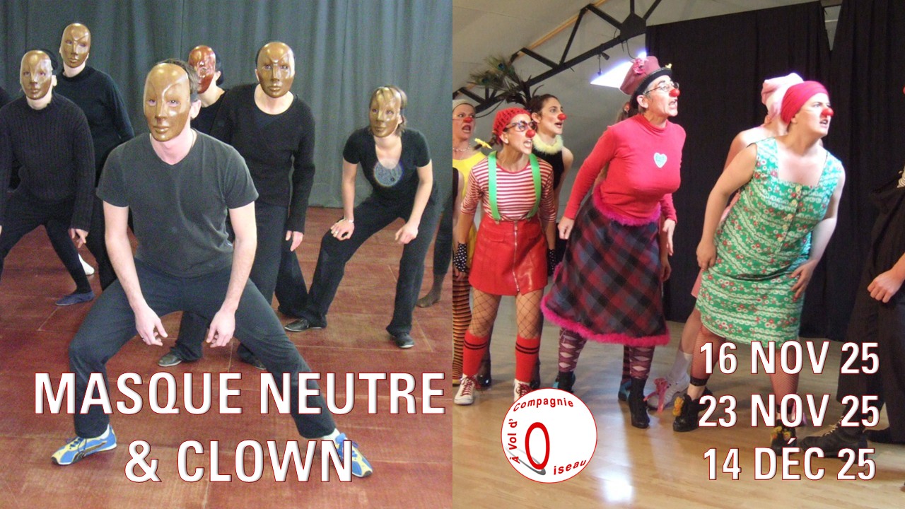 Vignette Masque Neutre Et Clown 2025