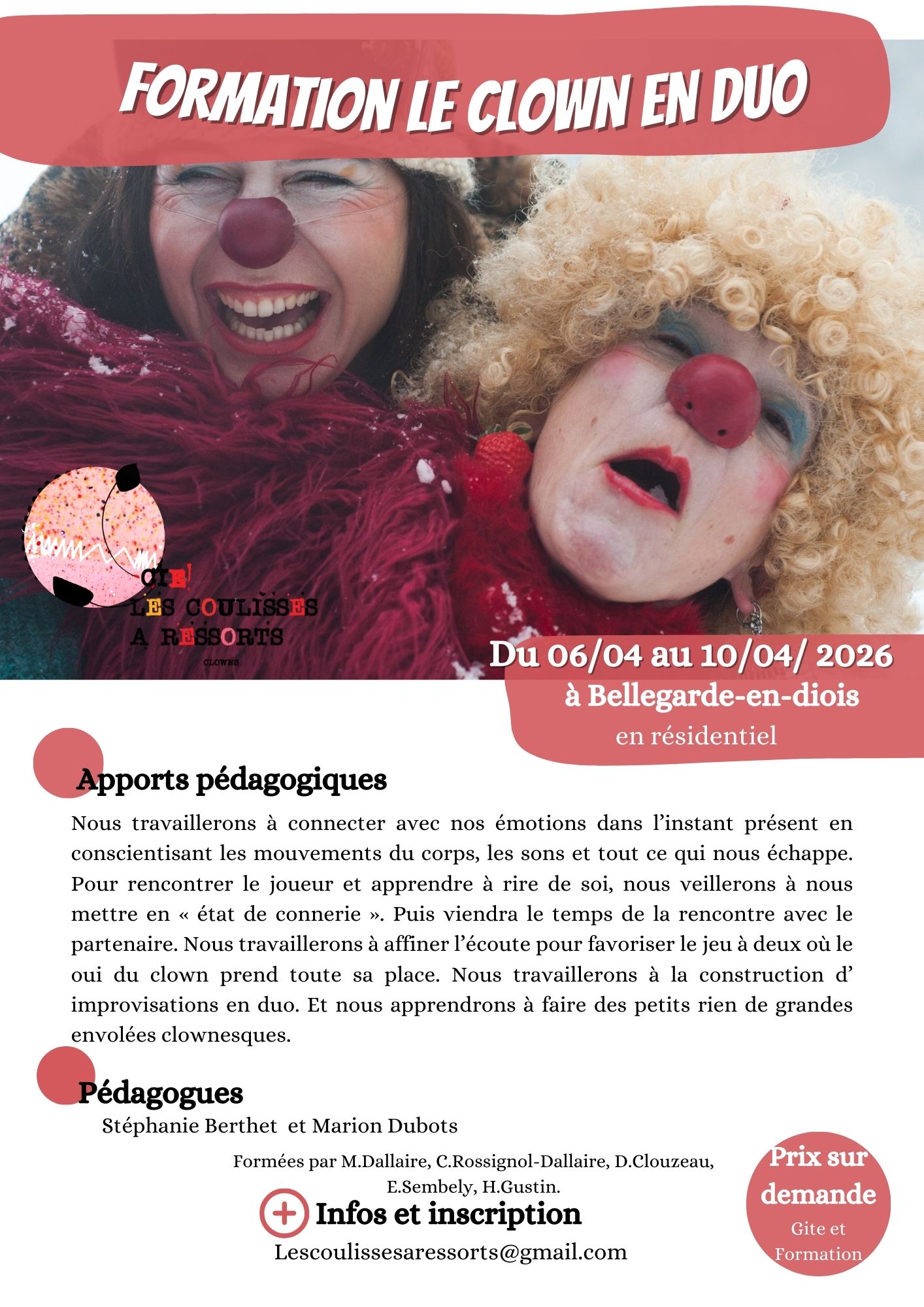 Copie De Le Clown En Duo Typo Blanche Sans Px