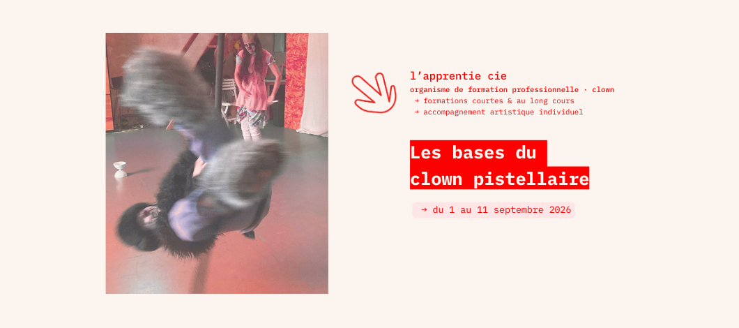 Stage Les bases du clown pistellaire | Septembre 2026