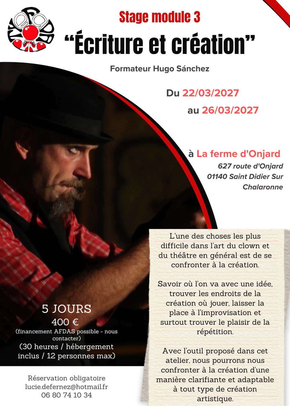 Écriture et création