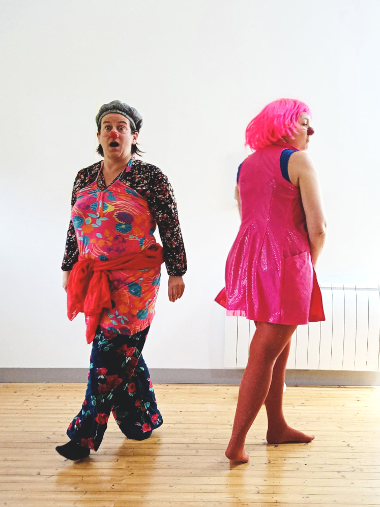 Clown et soin, "Chemins de traverse" en résidentiel.