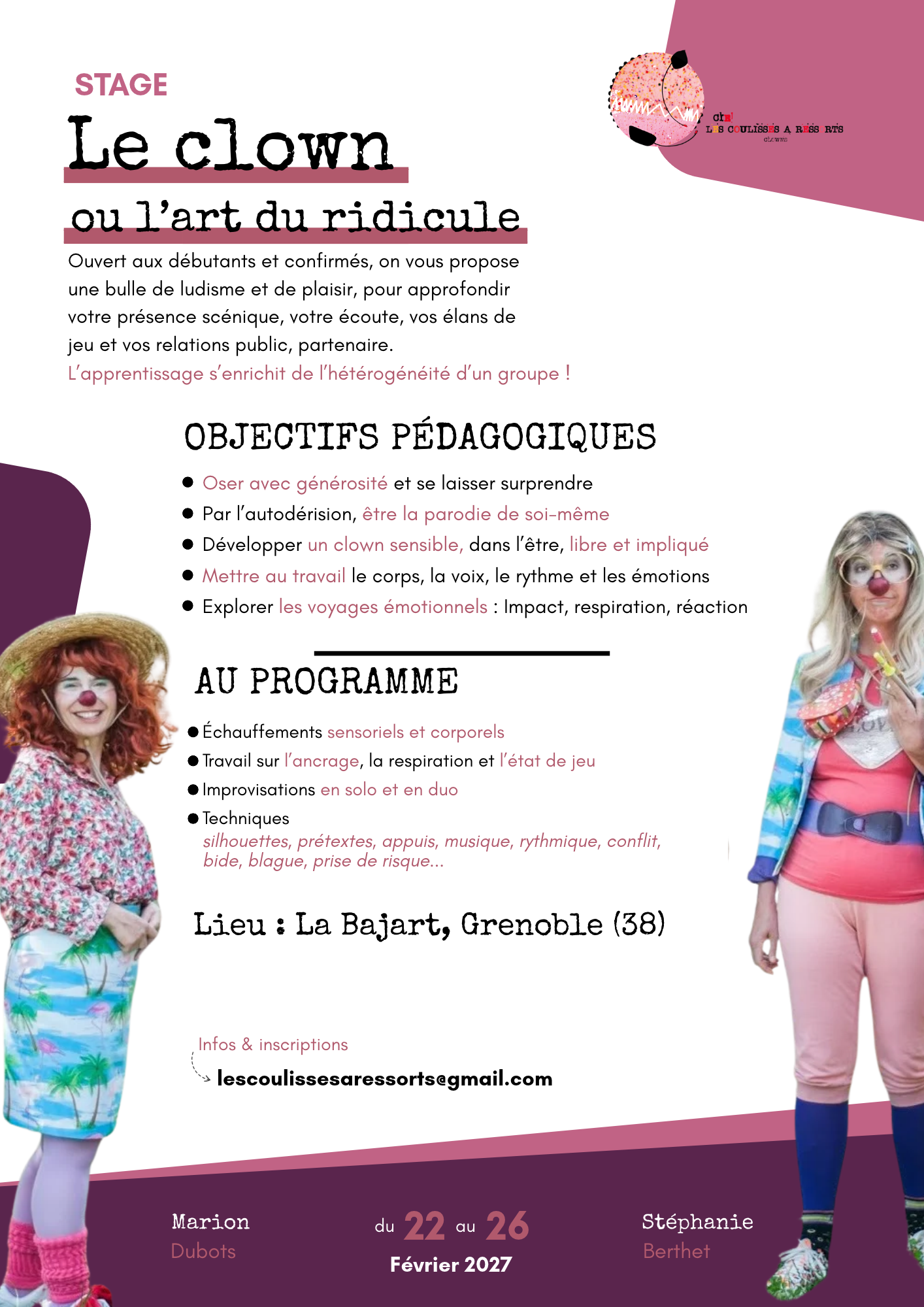 Le clown, ou l'art du ridicule